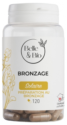 Belle et Bio Bronzage 120 Gélules parapharmacielafayette