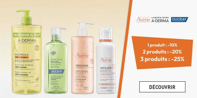 Avène, Aderma, Ducray