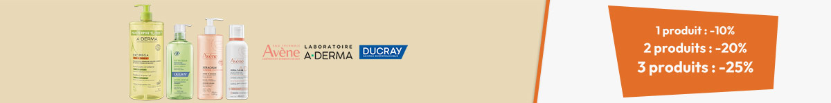 Avène, Aderma, Ducray