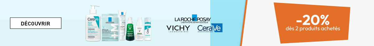 La Roche-Posay, Vichy, CeraVe