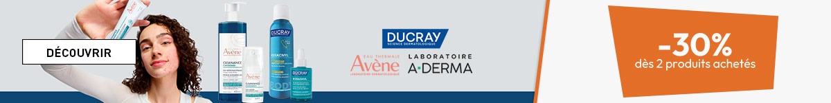 Avène, Aderma, Ducray