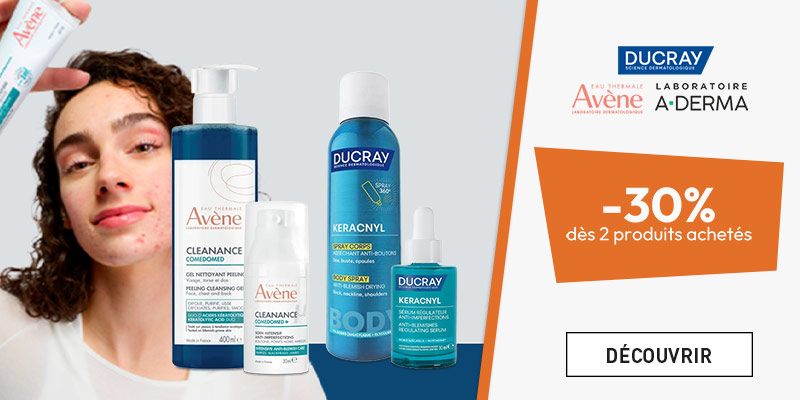 Avène, Aderma, Ducray
