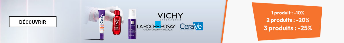 La Roche-Posay, Vichy, CeraVe