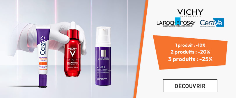 La Roche-Posay, Vichy, CeraVe
