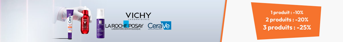 La Roche-Posay, Vichy, CeraVe
