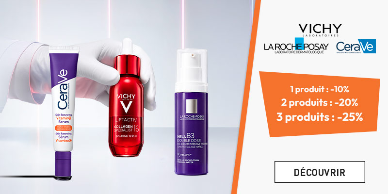La Roche-Posay, Vichy, CeraVe