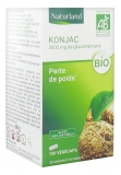Naturland Konjac Bio 150 Gélules Végétales - Complément Alimentaire à Base de Konjac Bio