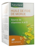 Naturland Huile de Foie de Morue 120 Capsules