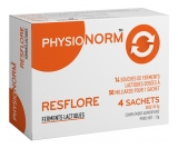 Laboratoire Immubio Physionorm Resflore Ferments Lactiques 4 Sachets