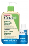 Cerave Huile Lavante Moussante Hydratante 236 ml Pour Les Peaux Normales à Trèsèches Les Peaux à Tendance Atopique + Mini...