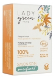 Lady Green Savon Saponifié à Froid Soin Surgras Purifiant Visage & Corps