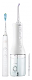 Philips Sonicare Hx3866/41 Dc 9000 + Powerflosser Blanc