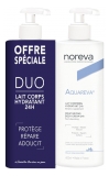 Noreva Aquareva Duo Lait Corporel Hydratant 24H 2 X 400 ml