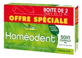 Boiron Homéodent® Soin Complet Dents et Gencives Citron 2 Tubes de 75 ml