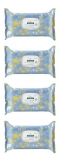 Lingettes Nettoyantes pour Bébé Klorane - Lot de 4 Paquets de 70 Lingettes