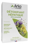 Arkopharma Arkofluides Détoxifiant Hépatique Boîte de 20 Ampoules de 10 ml