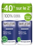 Weleda Duo Déodorant Roll-On 24H Homme - 2 X 50 ml