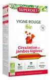 Superdiet Vigne Rouge Bio - 20 Ampoules de 15 ml
