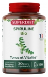 Superdiet Spiruline Bio -120 Gélules