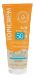 Topicrem Sun Protect Lait Solaire Hydratant Peaux Sensibles SPF50+ 200 ml