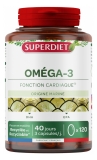 Superdiet Oméga 3 - 120 Capsules