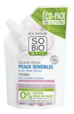 Léa Nature SO BIO étic Douche Crème Peaux Sensibles Éco-Recharge Biologique 650 ML