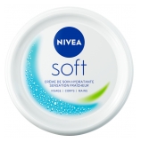 Nivea Soft Crème de Soin Hydratante Sensation Fraîcheur 100 ml 
