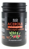 S.I.D Nutrition Acerola Vitamine C 30 Comprimés à Croquer