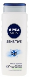Nivea Men Sensitive Gel Douche 3en1 Corps Visage et Cheveux à l'extrait de Bambou 500 ml