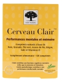 New Nordic Cerveau Clair Performance Mentales et Mémoire Complément Alimentaire 120 Comprimés