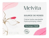 Melvita Source de Roses Crème Hydra-Repulpante Recharge Biologique 50 ML