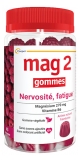Mag 2 Mag2 Gommes Nervosité-Fatigue Complément Alimentaire Magnésium-Vitamine B6 Arôme Framboise 45 Pièces