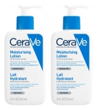 Lait Hydratant pour Peaux Sèches et Sensibles - Lot de 2 Flacons de 236 ml