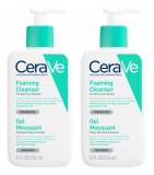 Gel Nettoyant Visage à l'Acide HyaluroniqueFormat Duo - 2 Flacons de 236 ml
