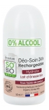 Léa Nature SO BIO étic Déo-Soin 24H Lait d'Ânesse Roll-On Biologique 50 ML