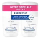 Vichy Déodorant Sans Sels d'Aluminium Roll-On Duo 2 x 50 ml