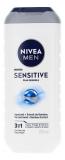 Nivea Men Sensitive Gel Douche 3en1 Corps Visage & Cheveux 250 ML