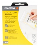 Medela 25 Sachets de Conservation pour Lait Maternel 