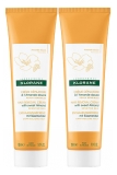 Klorane Dépilatoire Crème Dépilatoire à l'Amande Douce - Peaux Sensibles - Offre Spéciale Duo 2 x 150 ml