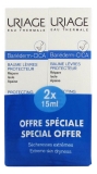 Uriage Bariéderm Cica-Lèvres Baume Protecteur 15 ml X2
