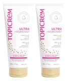 Topicrem Ultra-Hydratant Scintillant Corps Peaux Sensibles et Sèches Lot de 2 x 200 ml