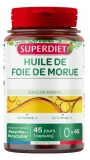 Superdiet Huile de Foie de Morue 45 Unités