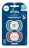 Dodie Extra 2 Sucettes Anatomiques 18 Mois et +