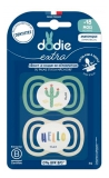 Dodie Extra 2 Sucettes Anatomiques 18 Mois et +