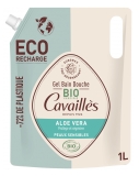 Cavaillès Gel Bain et Douche Aloe Vera Eco-Recharge 1 L