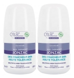 Eau Thermale Jonzac Déo Fraicheur 24H Haute-Tolérance Bio Lot 2 x 50 ML