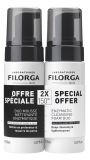 Filorga SKIN-PREP Duo Mousse Nettoyante Enzymatique Visage & Yeux 2 x 150 ml Offre Spéciale