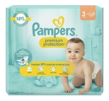 Pampers Premium Protection T3 29 Couches (6-10 kg)