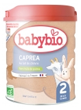 Babybio Caprea 2 - Formule au Lait de Chèvre