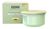Isdin Isdinceutics Crème de Jour Hyaluronic Moisture Hydratante Peaux Grasses et Mixtes Recharge 50 g